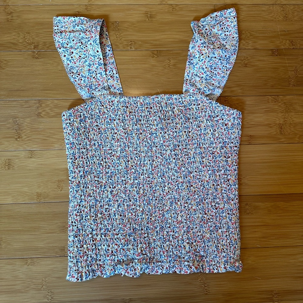 Old Navy Multicolor floral Tank Top